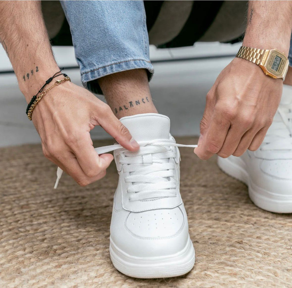 Zapatillas con Alza Invisible Mia Velucci · +6/+8/+10 cm · Unisex