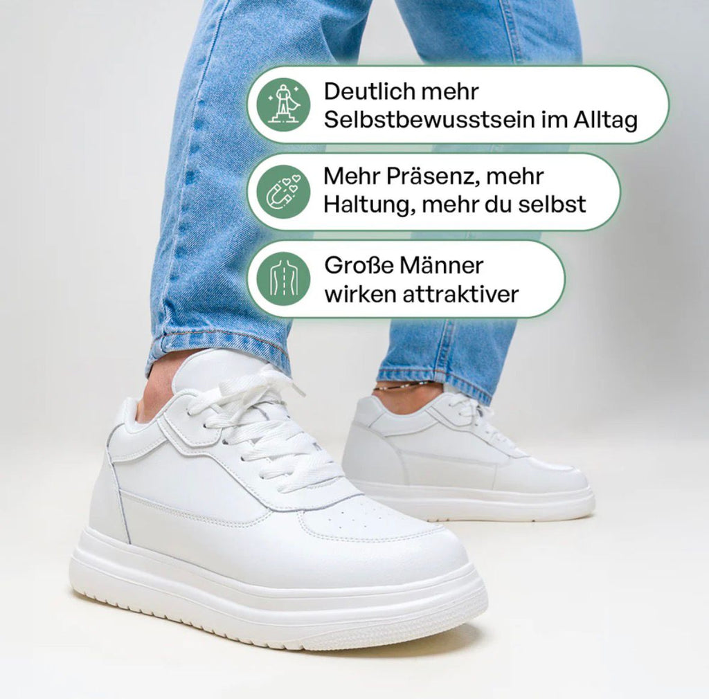 Zapatillas con Alza Invisible Mia Velucci · +6/+8/+10 cm · Unisex