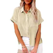 Camisa de Lino Relaxed Fit