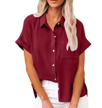 Camisa de Lino Relaxed Fit