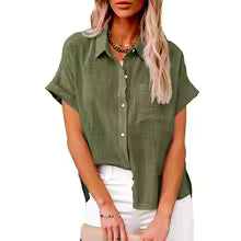 Camisa de Lino Relaxed Fit